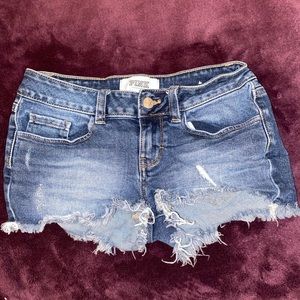 Jean shorts- PINK